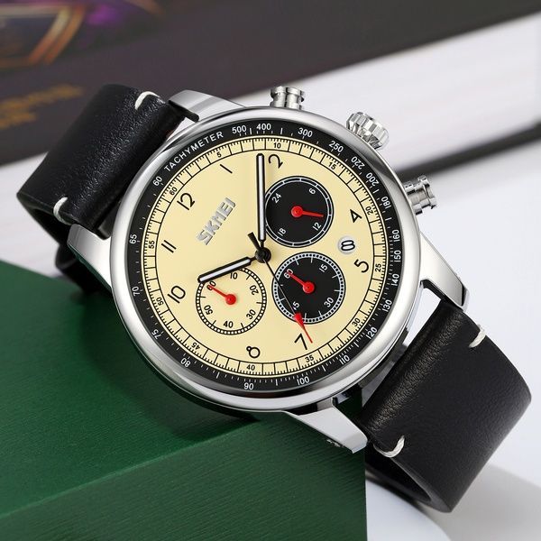 Skmei 9318BEBK Beige-Black 1080-2360 фото