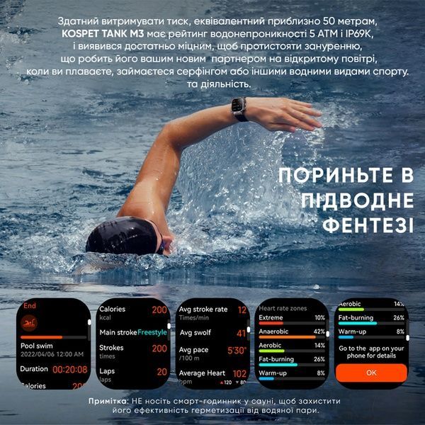Kospet TANK M3 Black 1077-0289 фото