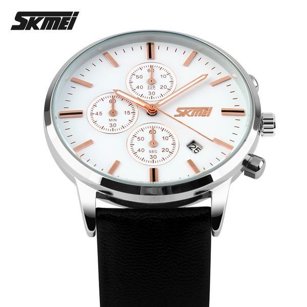 Skmei 9103WTBK White-Black 1080-1888 фото