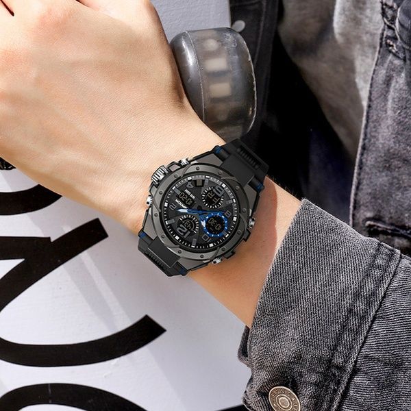 Sanda 6008 Black-Blue 1044-0113 фото