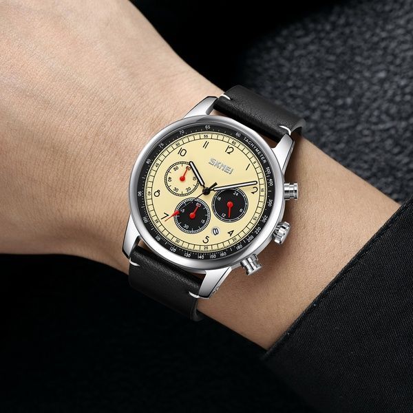 Skmei 9318BEBK Beige-Black 1080-2360 фото