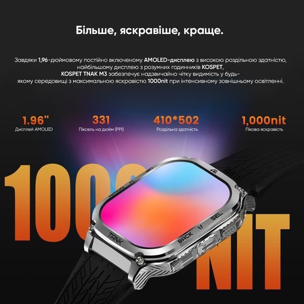Kospet TANK M3 Black 1077-0289 фото