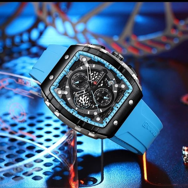 Curren 8442 Light-Blue 1008-0412 фото