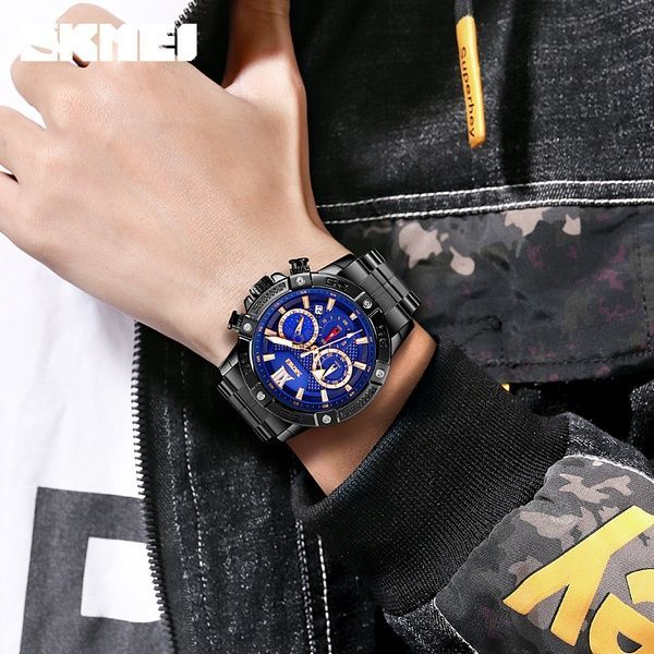 Skmei 9235BKBU Black-Blue SALE 1080-1381 фото