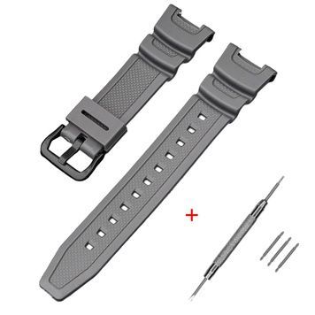 Ремінець для Casio SGW-100 Gray BK 1051-1059 фото