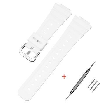 Ремінець для Casio G-Shock GA-2100/2110 White SI 1051-1152 фото