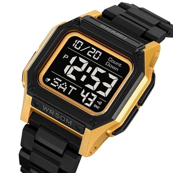 Skmei 2264BKGDBK Black-Gold-Black 1080-2540 фото