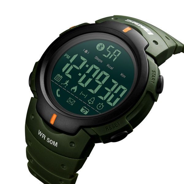 Skmei 1301AG army green Smart Watch 1080-0930 фото