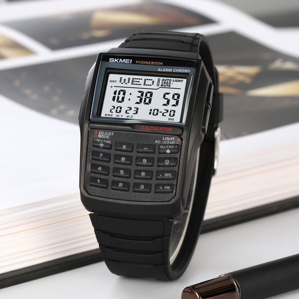 Skmei 2255BK Black SALE 1080-2336 фото