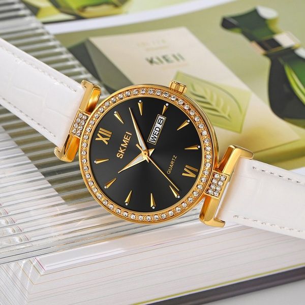 Skmei 2090GDBKWT Gold Black-White 1080-2185 фото