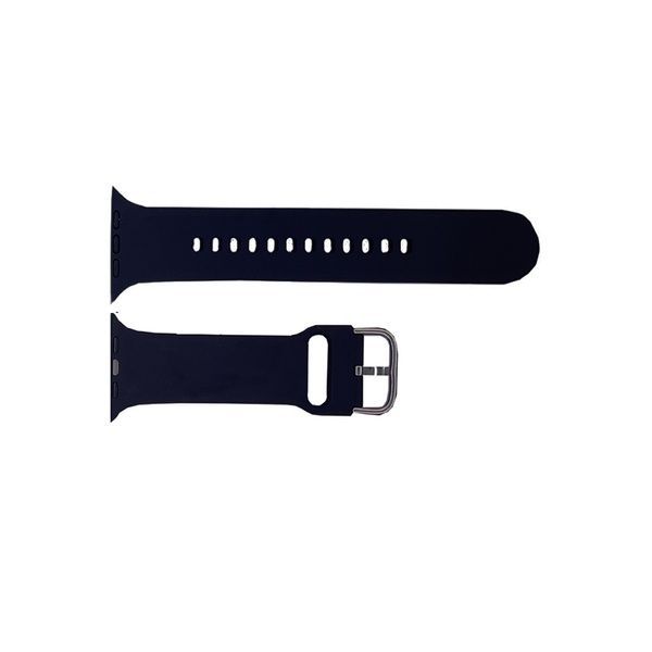 Силіконовий ремінець 42/44/45/49 mm Black 1051-0618 фото