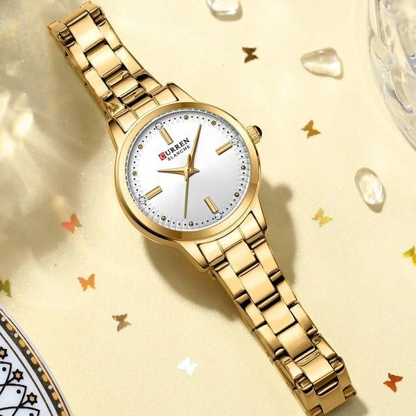 Curren 9094 Gold-White 1008-0483 фото