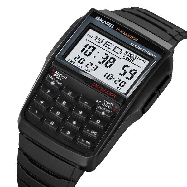 Skmei 2255BK Black SALE 1080-2336 фото