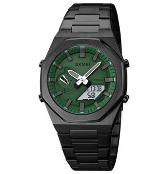 Skmei 1816BKGNWT Black-Green-White 1080-1869 фото