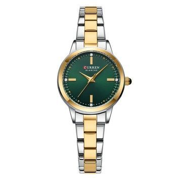 Curren 9094 Silver-Gold-Green 1008-0485 фото