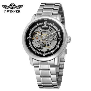 Forsining 8173 Silver-Black Steel 1059-0232 фото