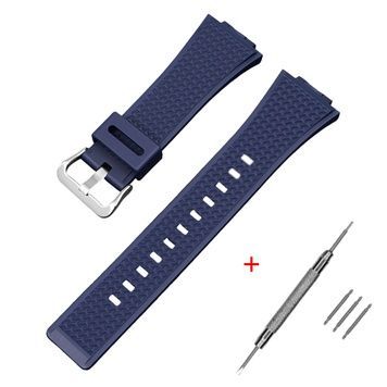 Ремінець для Casio G-Shock GA-100/110 Dark Blue SI 1051-1088 фото