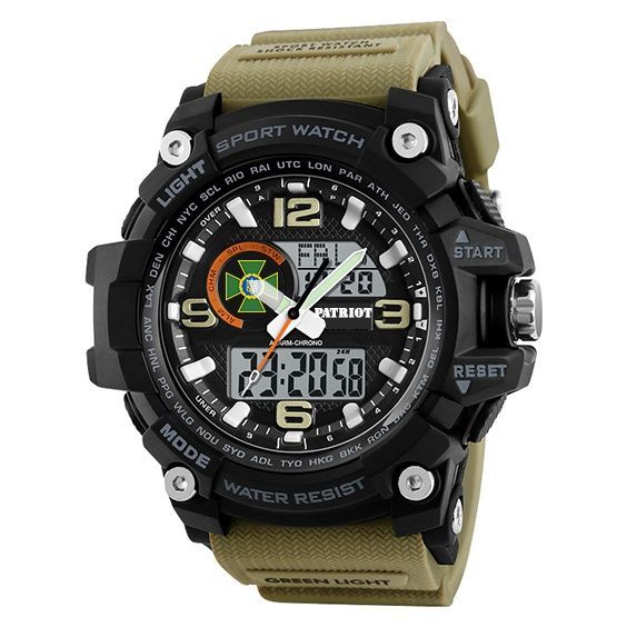 Patriot 012BKKHDPS ДПС Чорні з хакі + Коробка 1201-0169 фото