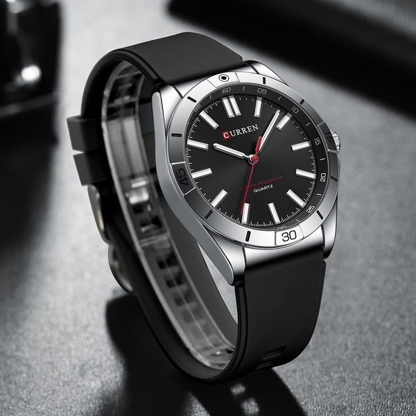 Curren 8449 Silver-Black 1008-0423 фото
