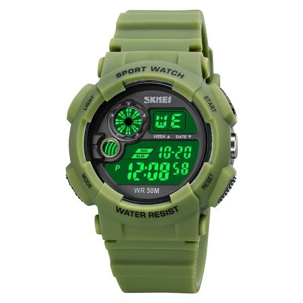 Skmei 1718AG Army Green 1080-0940 фото