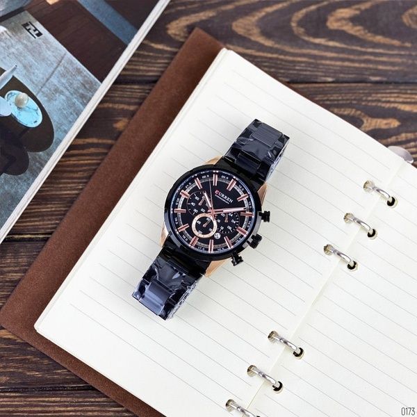 Curren 8355 Black -Cuprum 1008-0173 фото