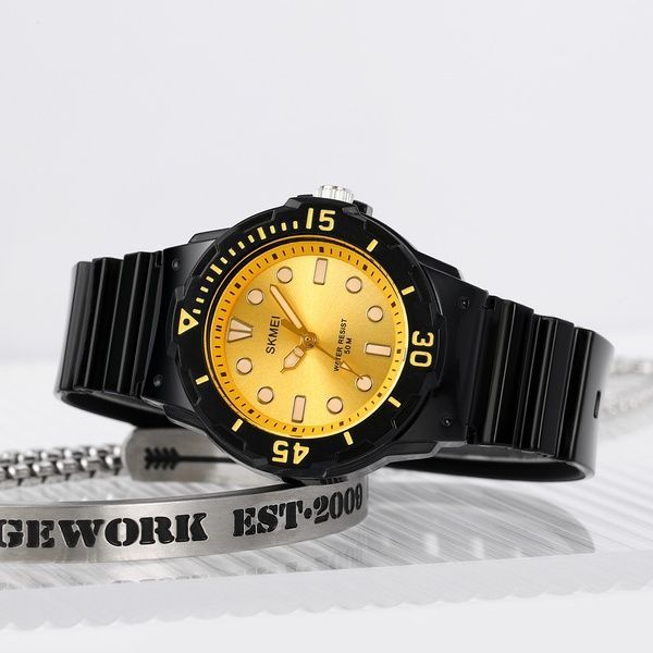 Skmei 2012BKGD Black-Gold SALE 1080-2121 фото