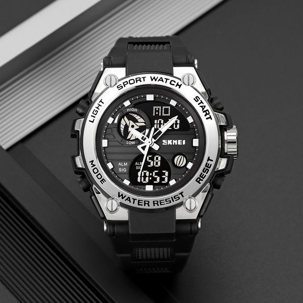 Skmei 2360BKSI Black-Silver 1080-2811 фото