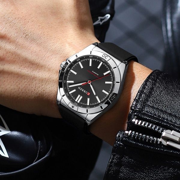 Curren 8449 Silver-Black 1008-0423 фото