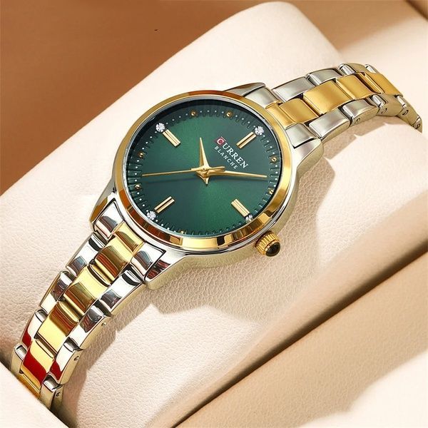 Curren 9094 Silver-Gold-Green 1008-0485 фото