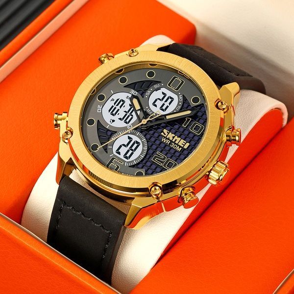Skmei 1975LGDWT Lignt Gold-White 1080-2084 фото