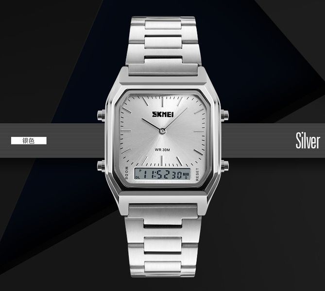 Skmei 1220SI Silver 1080-1753 фото