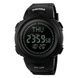 Skmei 1231BK All Black Smart Watch + Compass 1080-0819 фото 1