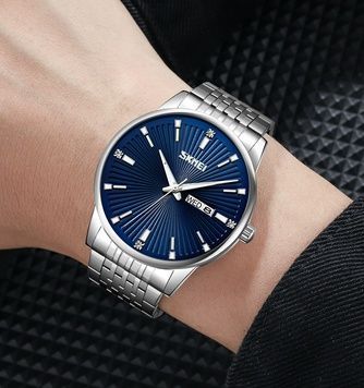 Skmei 9323SIBU Silver-Blue 1080-2353 фото