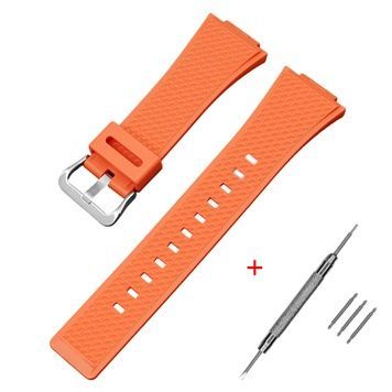 Ремінець для Casio G-Shock GA-100/110 Orange SI 1051-1091 фото
