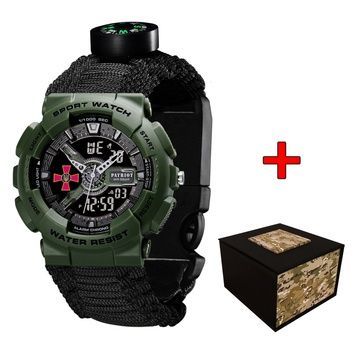 Patriot 005AGSU ЗСУ Паракордовий ремінець Black + Коробка 1201-0341 фото