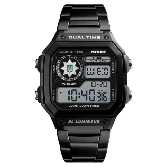 Patriot 011SIPO Поліція Чорні + Коробка 1201-0210 фото