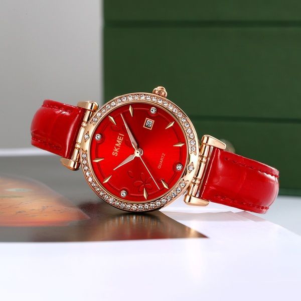 Skmei 2169RGRD Rose Gold-Red 1080-2880 фото