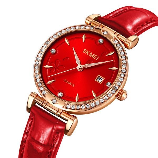 Skmei 2169RGRD Rose Gold-Red 1080-2880 фото