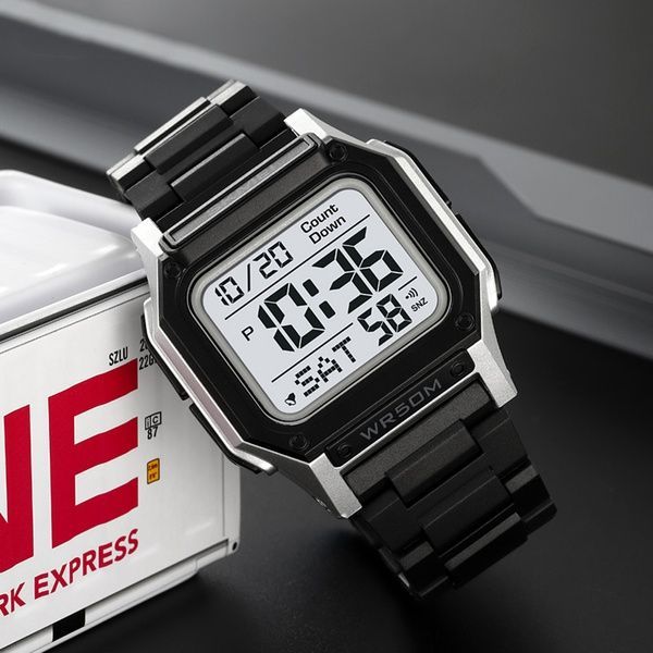 Skmei 2264BKSIWT Black-Silver-White 1080-2542 фото