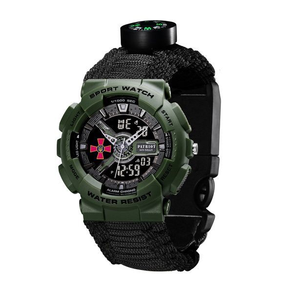 Patriot 005AGSU ЗСУ Паракордовий ремінець Black + Коробка 1201-0341 фото