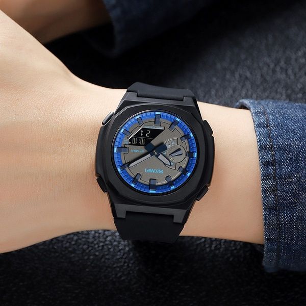 Skmei 2091BKBUBK Black-Blue-Black SALE 1080-2086 фото