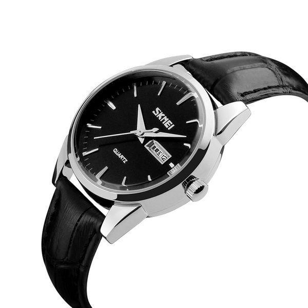 Skmei 9073SIBK-S Silver-Black lady 1080-1603 фото