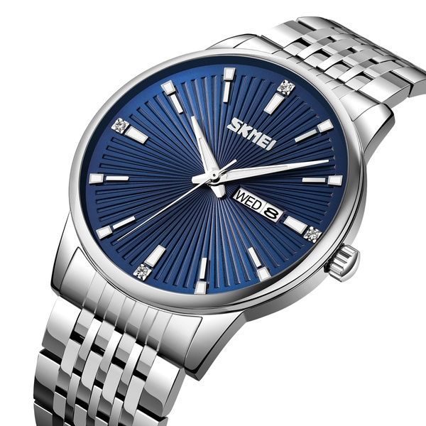 Skmei 9323SIBU Silver-Blue 1080-2353 фото