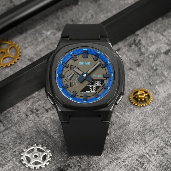 Skmei 2091BKBUBK Black-Blue-Black SALE 1080-2086 фото