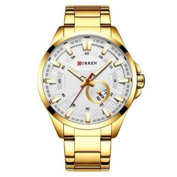 Curren 8372 Gold-White 1008-0246 фото