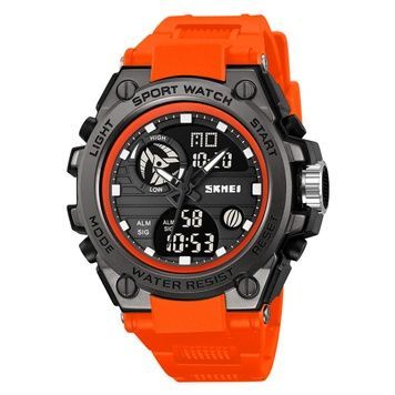 Skmei 2360BKOG Black-Orange 1080-2813 фото