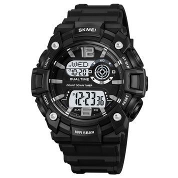 Skmei 2018BKWT Black-White SALE 1080-1954 фото