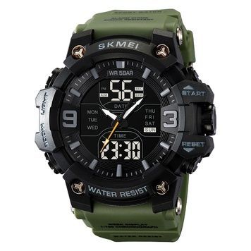Skmei 2222AG Army Green 1080-2979 фото