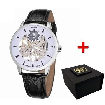 Patriot Silver-Black Поліція 1201-0422 фото
