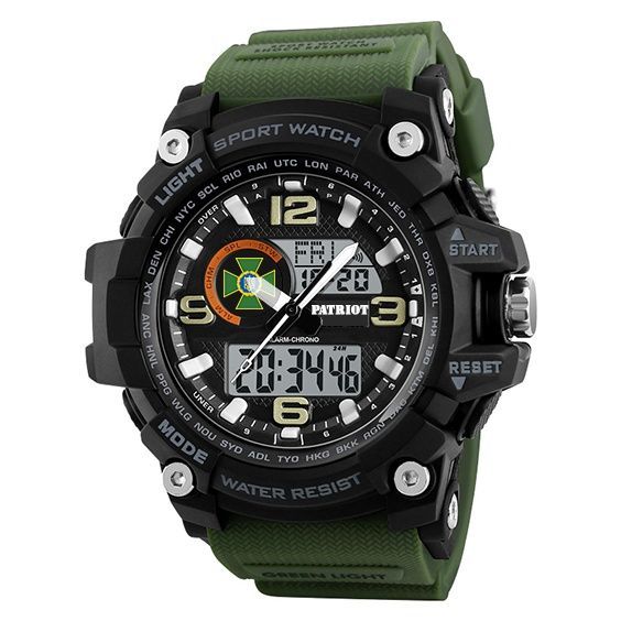 Patriot 012AGDPS ДПС Чорні з зеленим + Коробка 1201-0171 фото